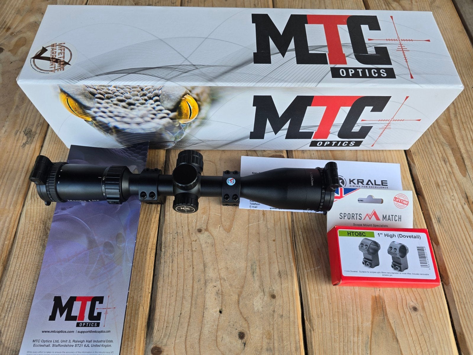 MTC mamba lite 3-1242 richtkijker, Sport en Fitness, Schietsport-accessoires, Ophalen