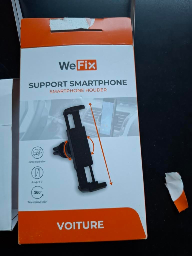 Support pour téléphone portable dans la voiture, Enlèvement, Voiture