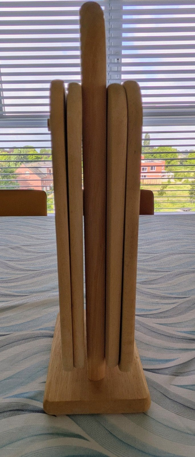 houten snijplanken met houder, Ophalen, Hout, Overige typen, Gebruikt