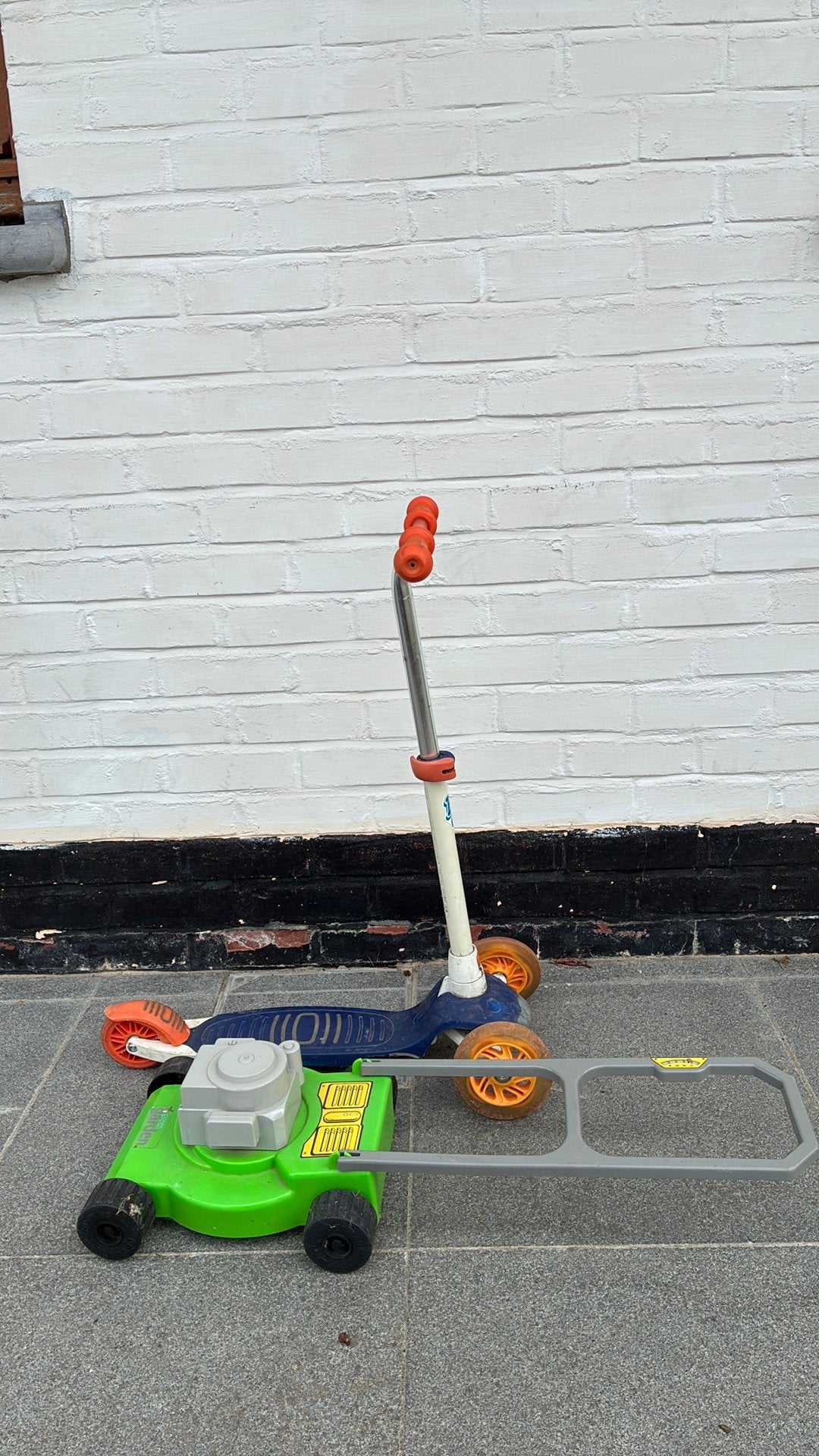 Kinderstep en kinder grasmachine, Kinderen en Baby's, Ophalen, Gebruikt