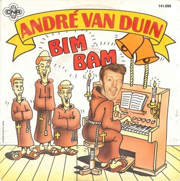 7" André van Duin – Bim Bam / Als Je Huilt, CD & DVD, Vinyles Singles, Utilisé, En néerlandais, 7 inch, Enlèvement ou Envoi