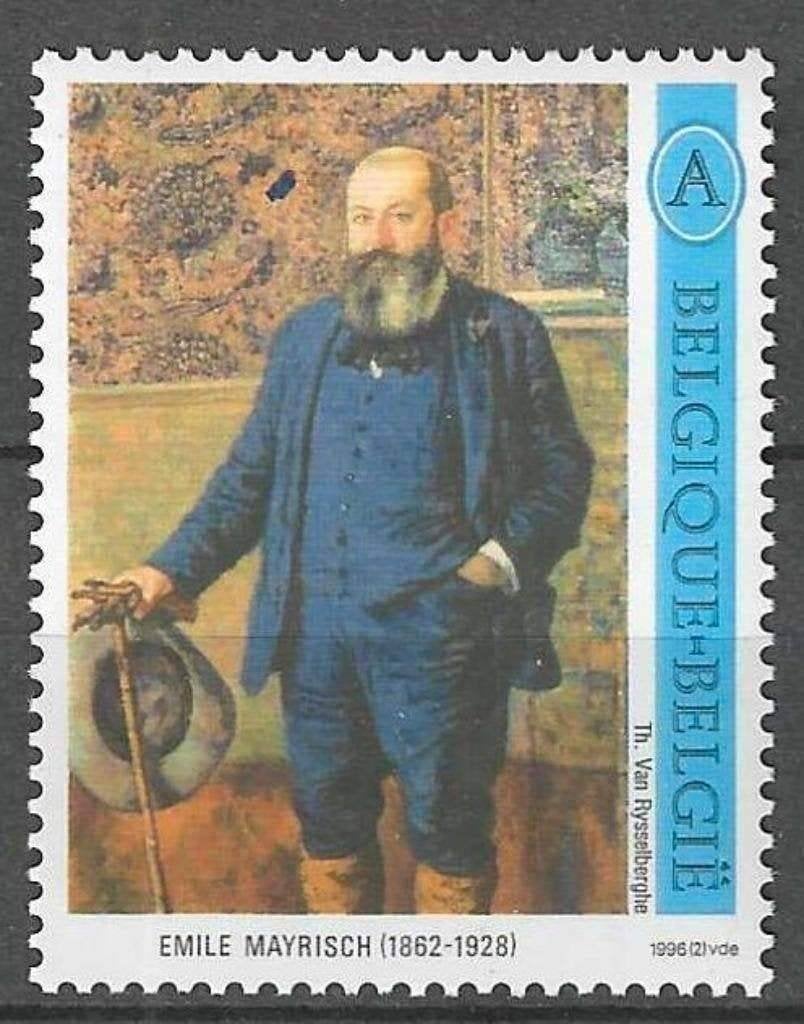 Belgique 1996 - Yvert 2628 /OBP 2627 - Emile Mayrisch (PF), Timbres & Monnaies, Envoi, Non oblitéré, Neuf, Art