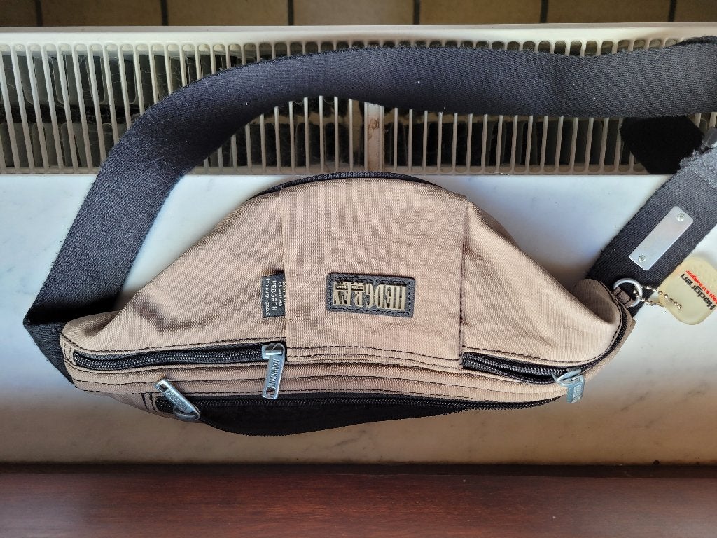 Heuptasje hedgren, Bijoux, Sacs & Beauté, Enlèvement ou Envoi, Comme neuf, Brun, Autres marques