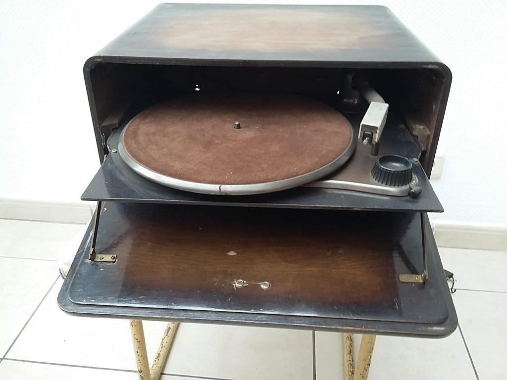 oude platenspeler, Enlèvement, Utilisé, Tourne-disque