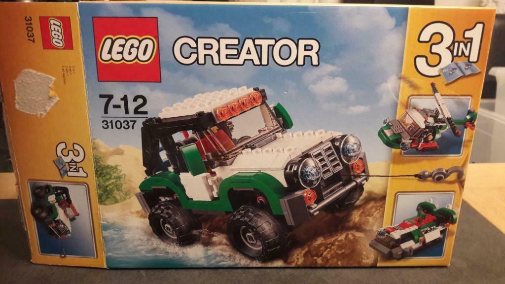 Lego Creator 31037 jeep helikopter boot, Ophalen of Verzenden, Zo goed als nieuw, Complete set, Lego