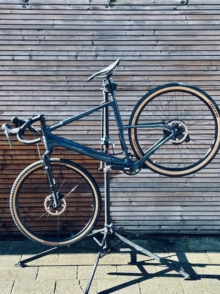 Cannondale Topstone 2 Carbon Lefty M gravelbike, Fietsen en Brommers, Ophalen, Zo goed als nieuw, Overige merken, Vering