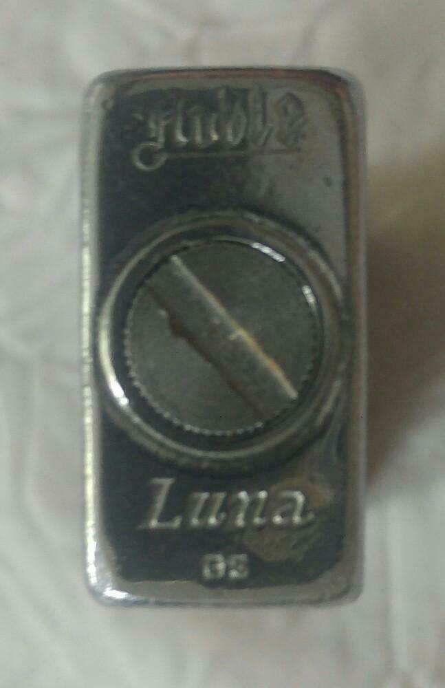 Briquet Luna Roble Metamar S.A. Barcelona rare, Collections, Enlèvement ou Envoi, Utilisé, Briquet