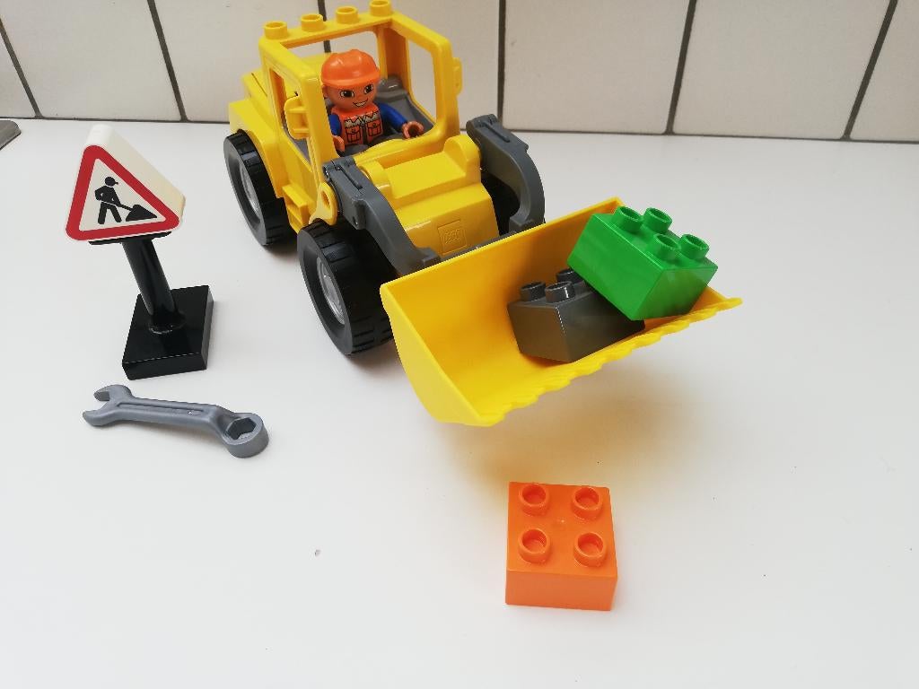 duplo 10520 graafmachine, Ophalen of Verzenden, Complete set, Duplo