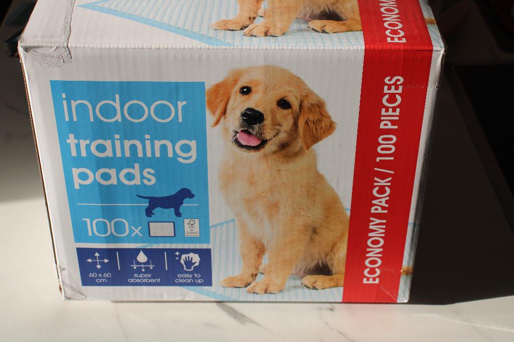 Indoor training puppy pads doos/100 stuks (ongeopend), Ophalen of Verzenden, Nieuw