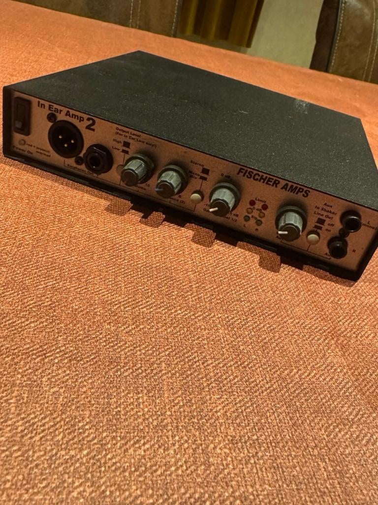 Fischer Amps In Ear Amp 2, Enlèvement ou Envoi, Comme neuf, Moins de 500 watts, Moniteur(ampli)