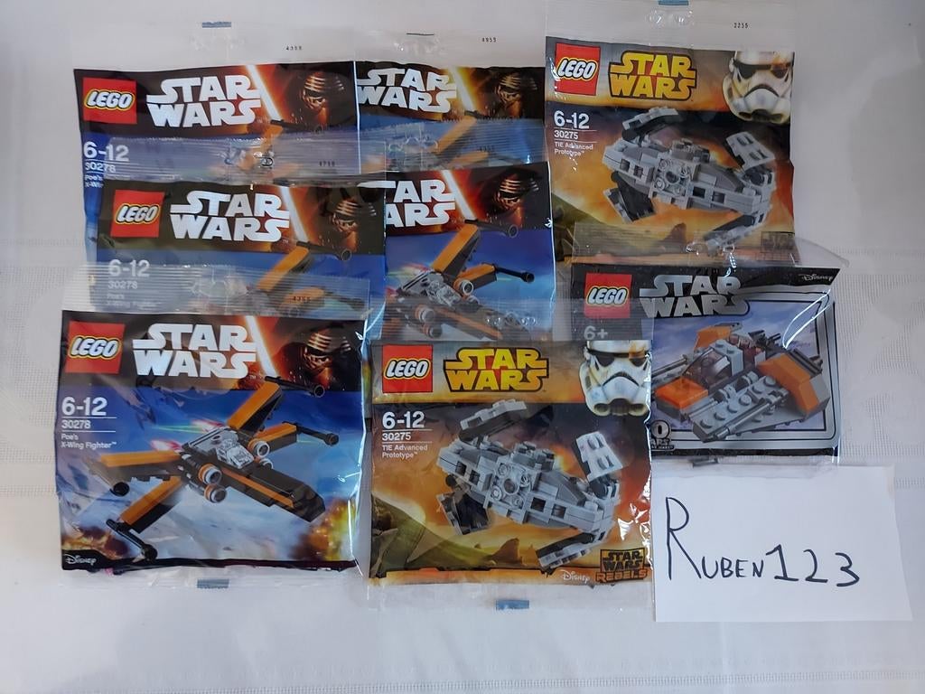 Lego sealed polybags Star Wars, Ophalen of Verzenden, Nieuw, Lego