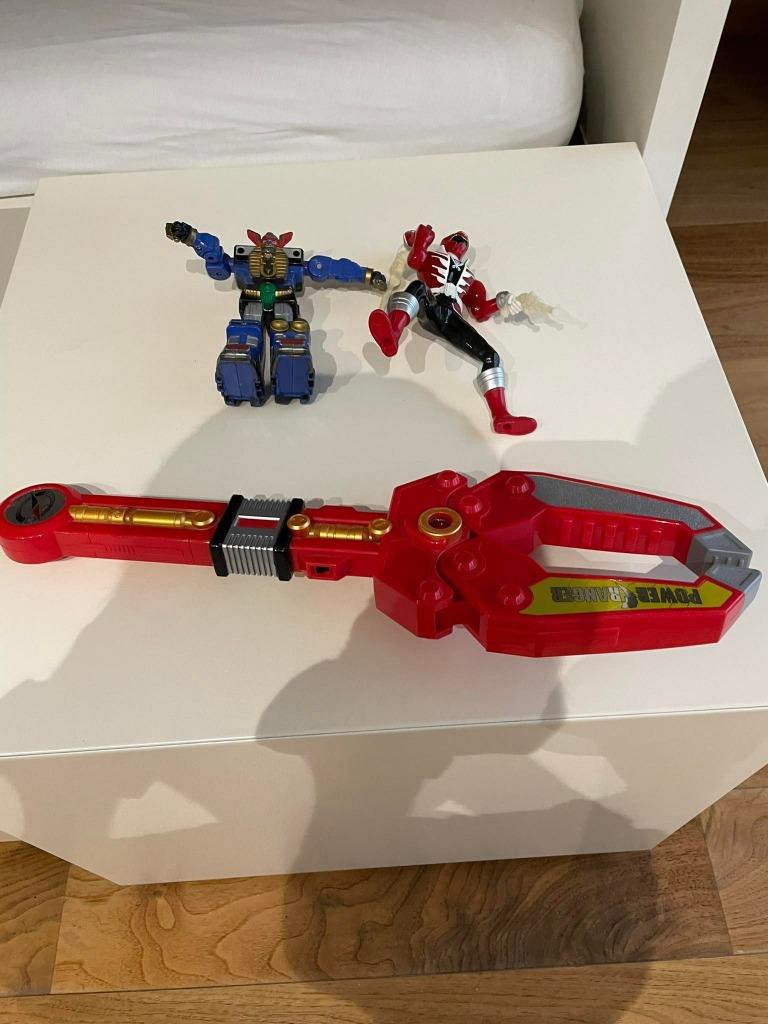 lot power rangers te koop, Collections, Jouets, Comme neuf, Enlèvement ou Envoi