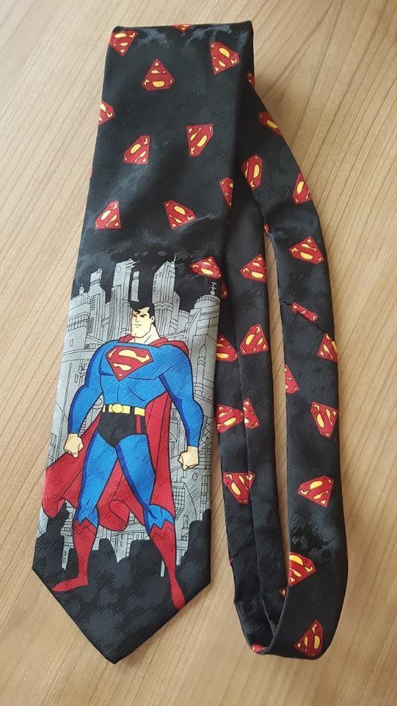 Cravate Superman. Comme neuf, Enlèvement ou Envoi, Neuf, Superman, À motif
