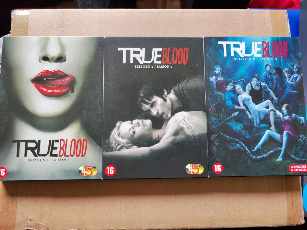 True Blood Seizoen 1 tem 3 (DVD), À partir de 16 ans, Enlèvement ou Envoi, Comme neuf, Science-Fiction et Fantasy