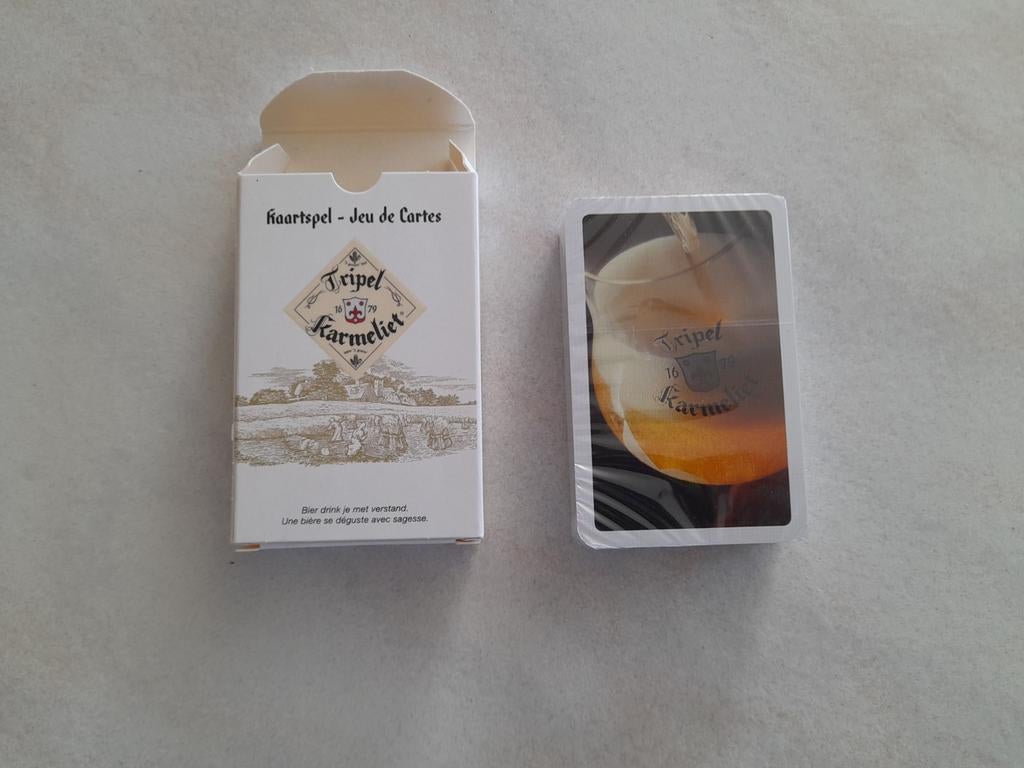 Cartes à jouer Tripel Karmeliet, Enlèvement ou Envoi, Neuf