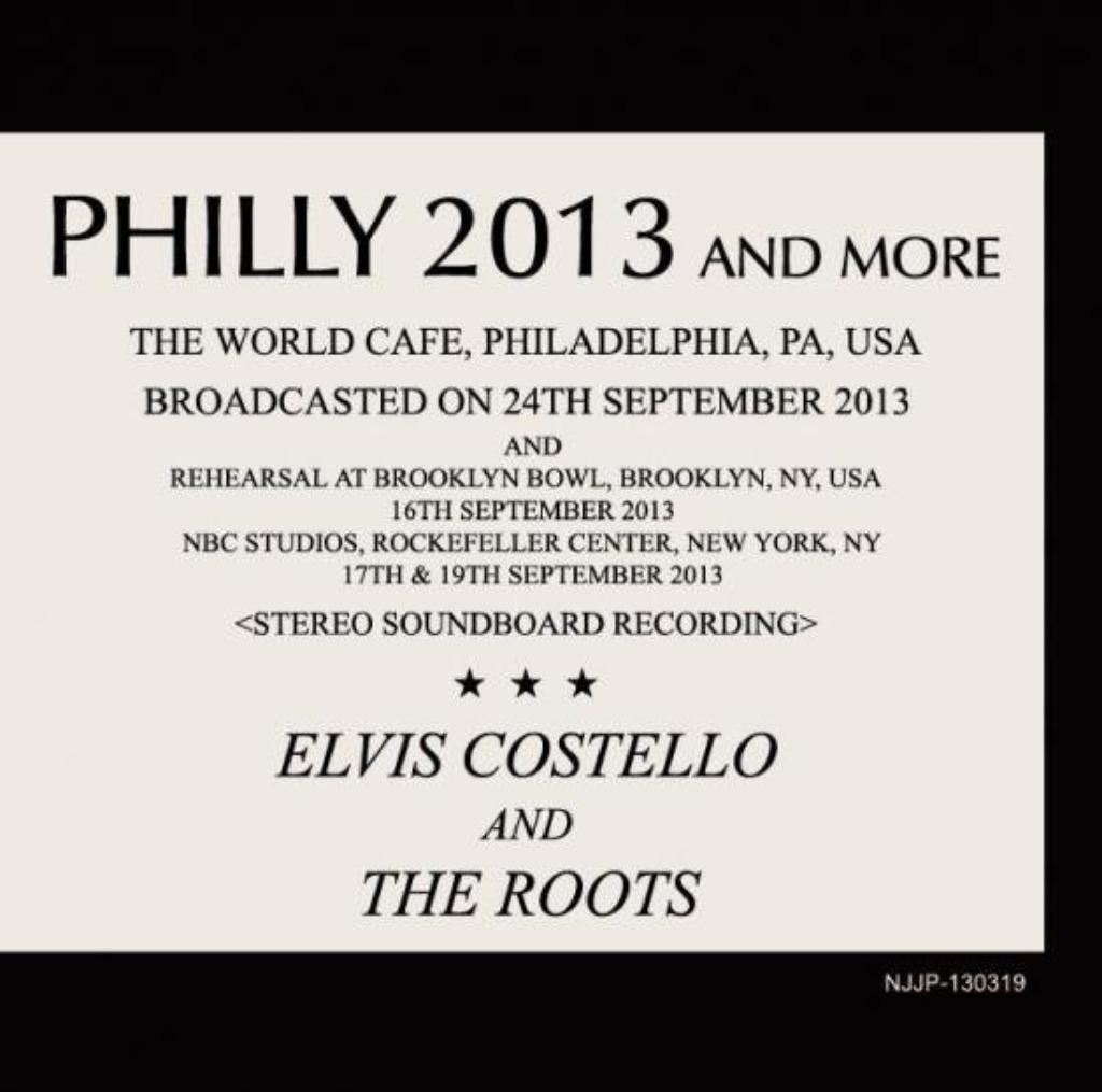 CD Elvis COSTELLO - Philly 2013 en meer, Verzenden, Zo goed als nieuw, Poprock