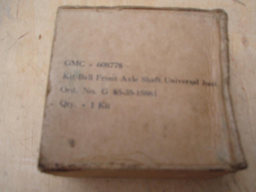GMC onderdelen Vooras US WWII, Enlèvement ou Envoi