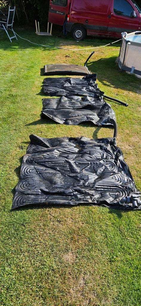 3 verwarming matten 1 zonnepaneel, Ophalen, Gebruikt, Verwarming