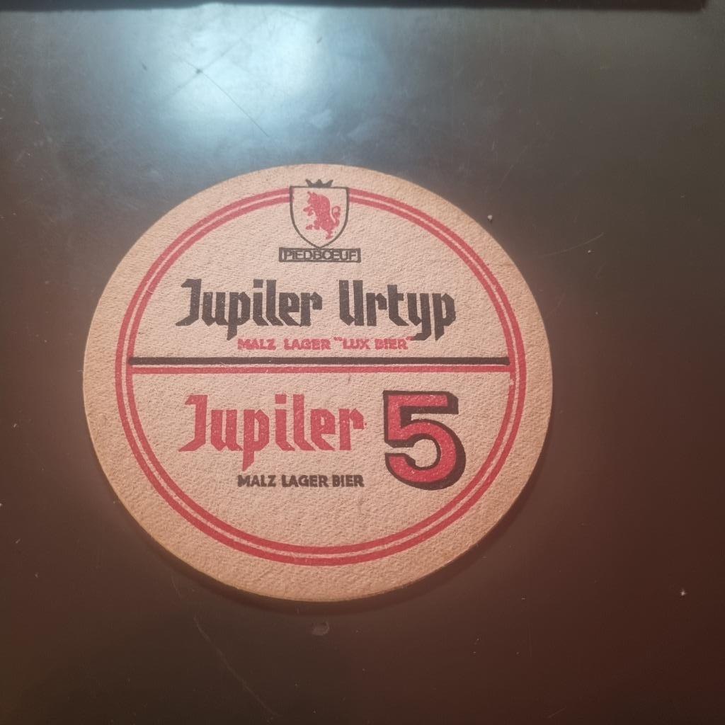 Sous Bock Jupiler (modèle 5), Enlèvement ou Envoi, Utilisé, Sous-bock, Jupiler