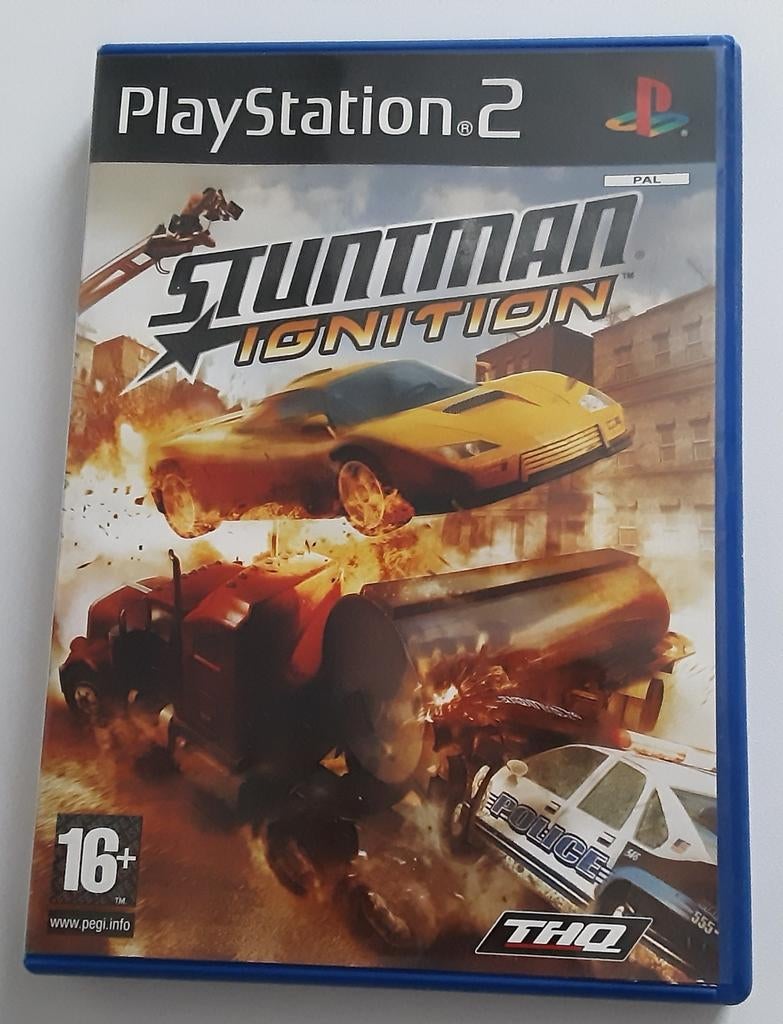 Jeu Stuntman Ignition PS2, Enlèvement ou Envoi, Utilisé, Aventure et Action, À partir de 16 ans