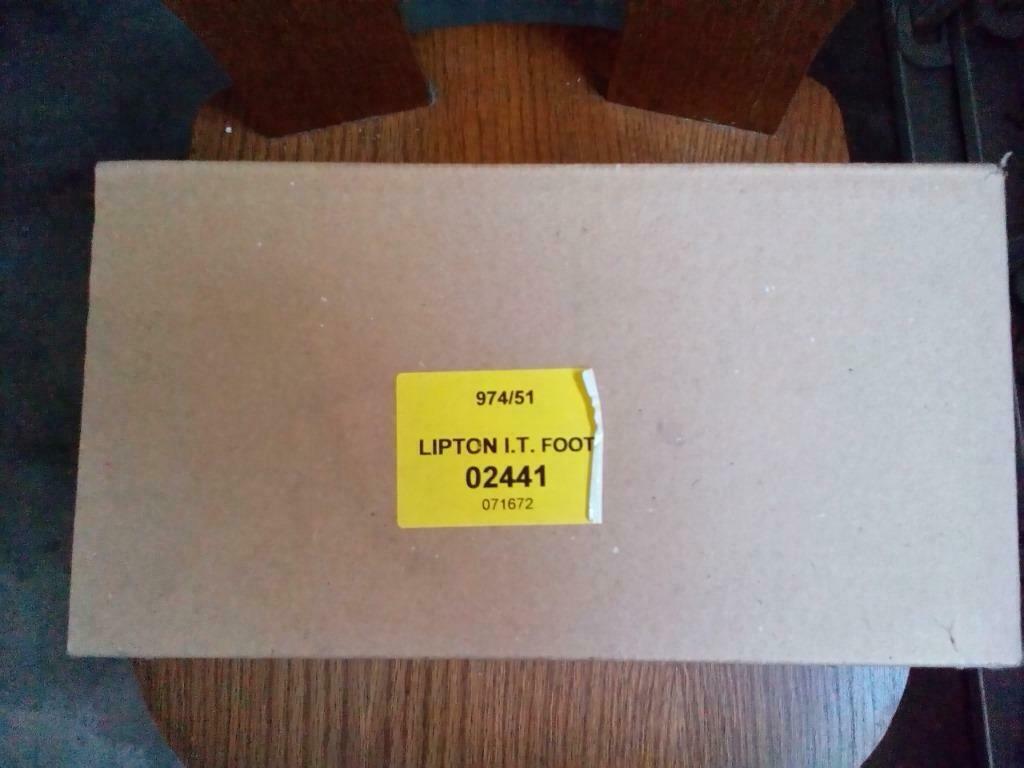 6 verres Lipton Ice Tea Foot, Enlèvement, Neuf, Verre, Verre ou Verres