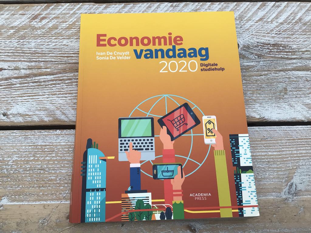 Economie vandaag 2020, Boeken, Studieboeken en Cursussen, Ophalen of Verzenden, Nieuw, Hoger Onderwijs, Ivan De Cnuydt; Sonia De Velder