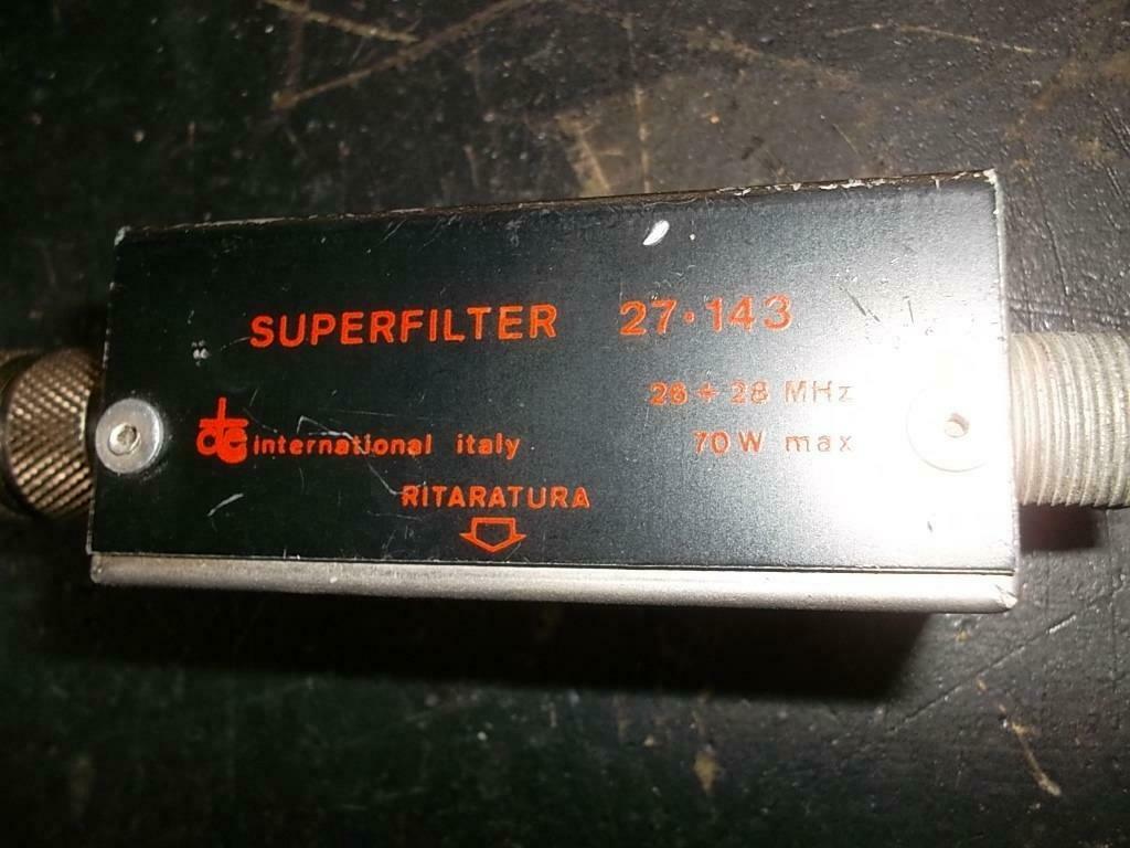 superfilter 27.143, Ophalen of Verzenden, Gebruikt, Zender en Ontvanger