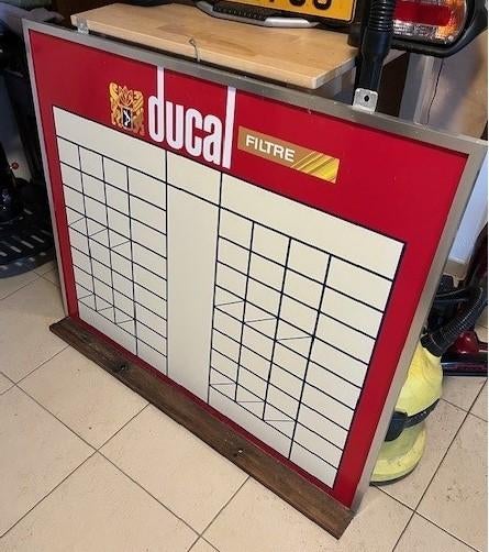 Panneau de bistrot pour jeu de quilles DUCAL, Enlèvement, Utilisé