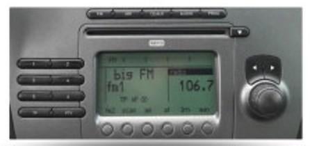 Display Nav Seat Altea Leon Toledo boordcomputer Radio LCD, Ophalen of Verzenden, Gebruikt, Seat