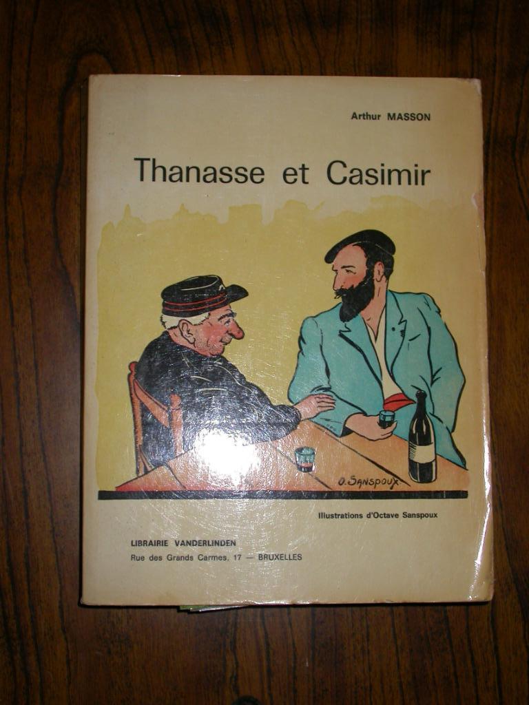 Thanasse et Casimir, Arthur Masson, Belgique, Utilisé, Envoi