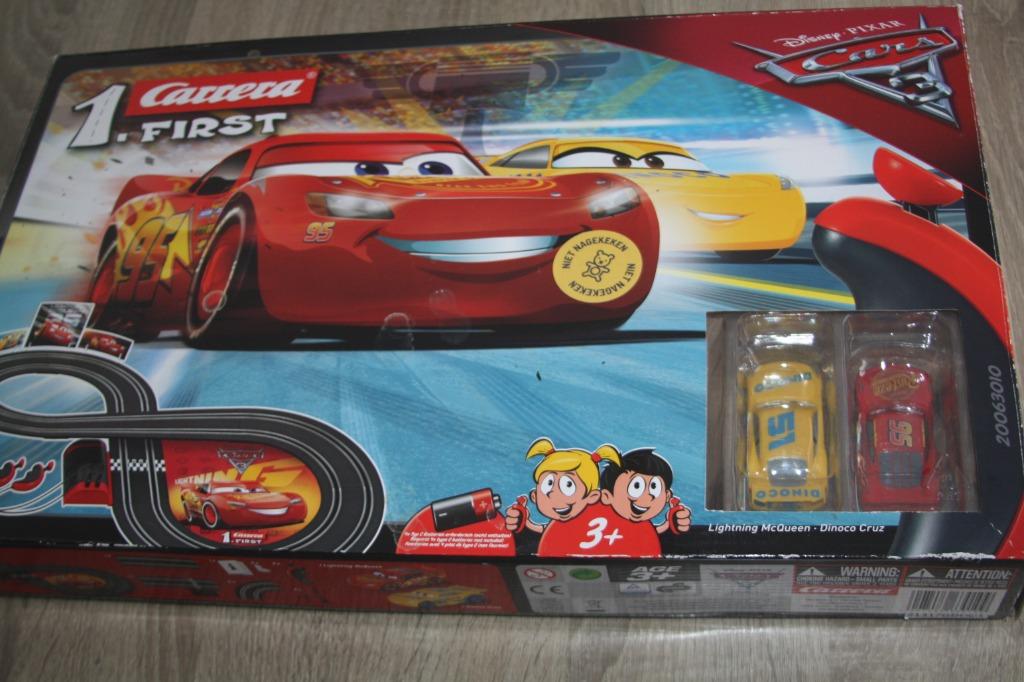 Disney Pixar Cars , Carrera racebaan zeer goed werkend, Carrera, Ophalen of Verzenden, Elektrisch, Racebaan