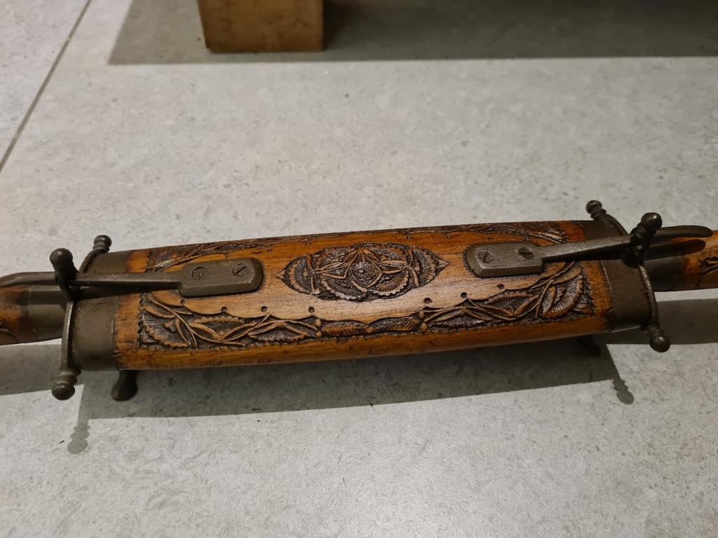 Porte-couteau et fourchette uniques dans un étui datant des, Antiquités & Art, Enlèvement ou Envoi
