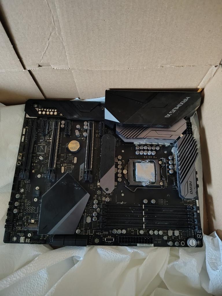 moederbord maximus xi hero + i9-9900k, Computers en Software, Ophalen