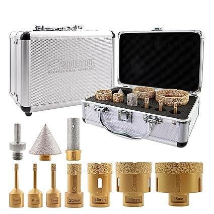 Set van 9 diamantboren M14 | GRATIS LEVERING, Gereedschap of Accessoires, -, Verzenden, -