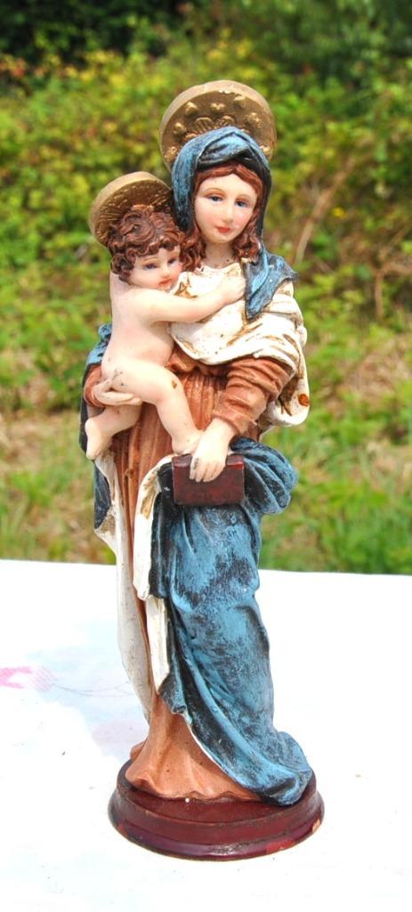 vierge a l'enfant en resine, Enlèvement ou Envoi