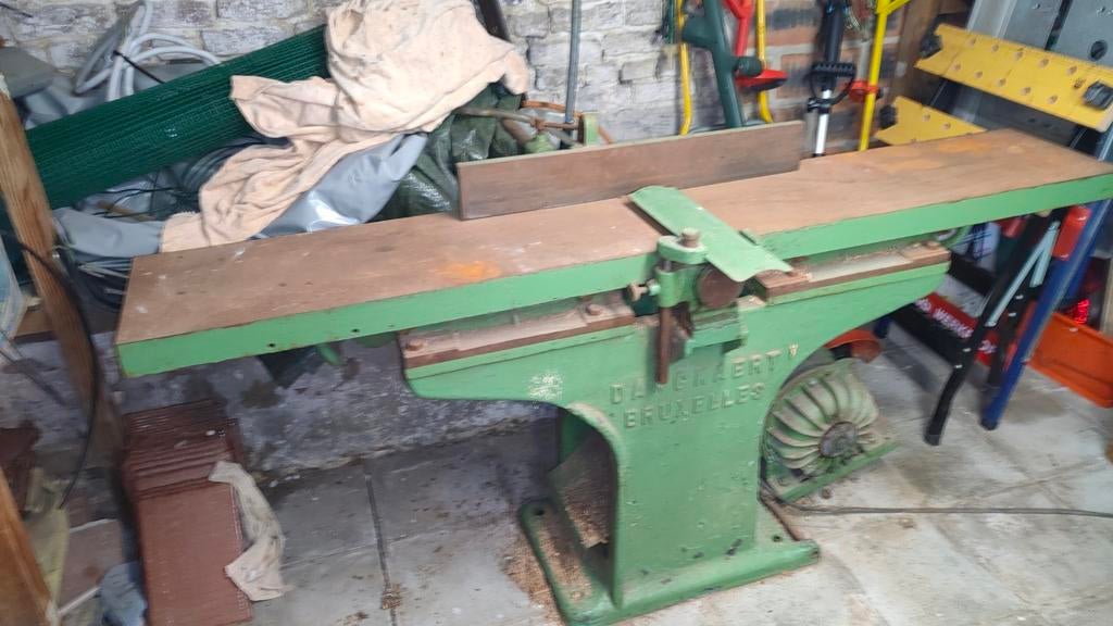 Vlakschaaf Danckaert 30cm, Doe-het-zelf en Bouw, Ophalen, Gebruikt