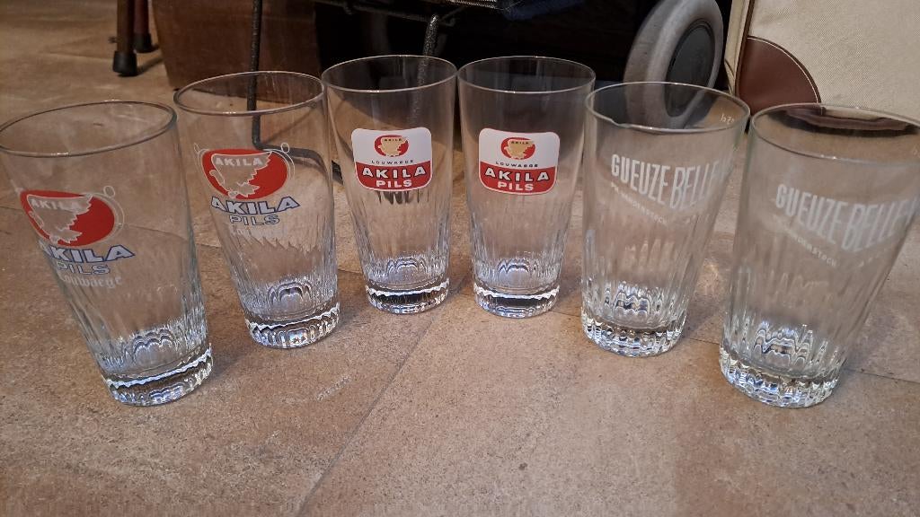 bierglazen, Ophalen