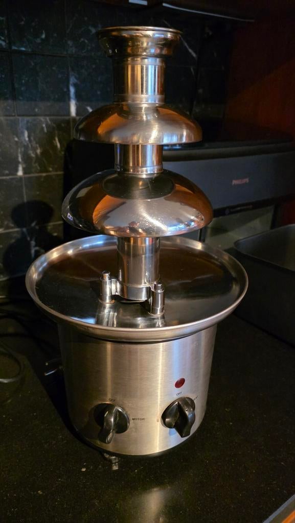 Chocolade fontein, Elektronische apparatuur, Ophalen