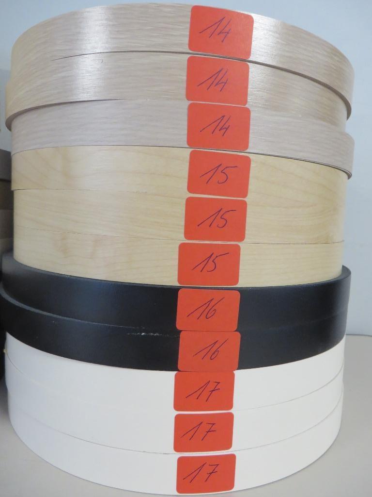 Melamine kantenband 22mm br. Niet voorgelijmd, Ophalen