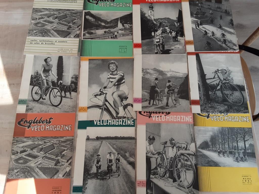 Englebert velo-magazine 1951....1956, Enlèvement ou Envoi, Utilisé