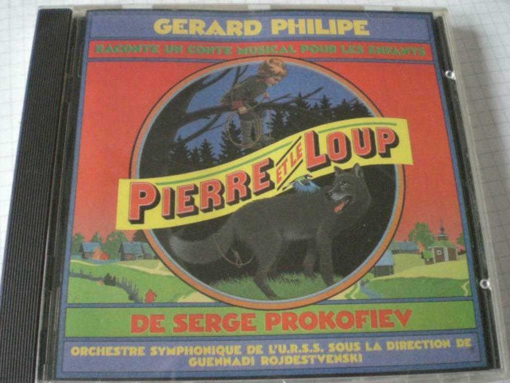 CD: Pierre Et Le Loup / G. Philippe/Le Chant Du Monde, CD & DVD, CD | Classique, Autres types, Avec livret, Enlèvement ou Envoi
