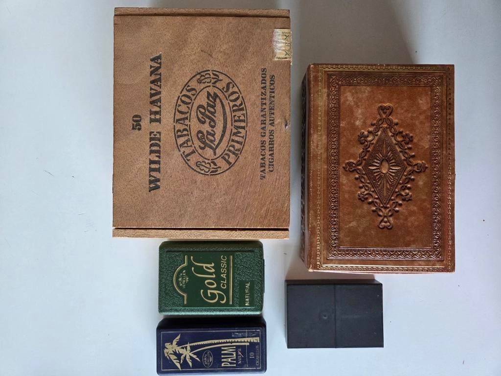 Set sigaren dozen, Verzamelen, Ophalen of Verzenden, Gebruikt