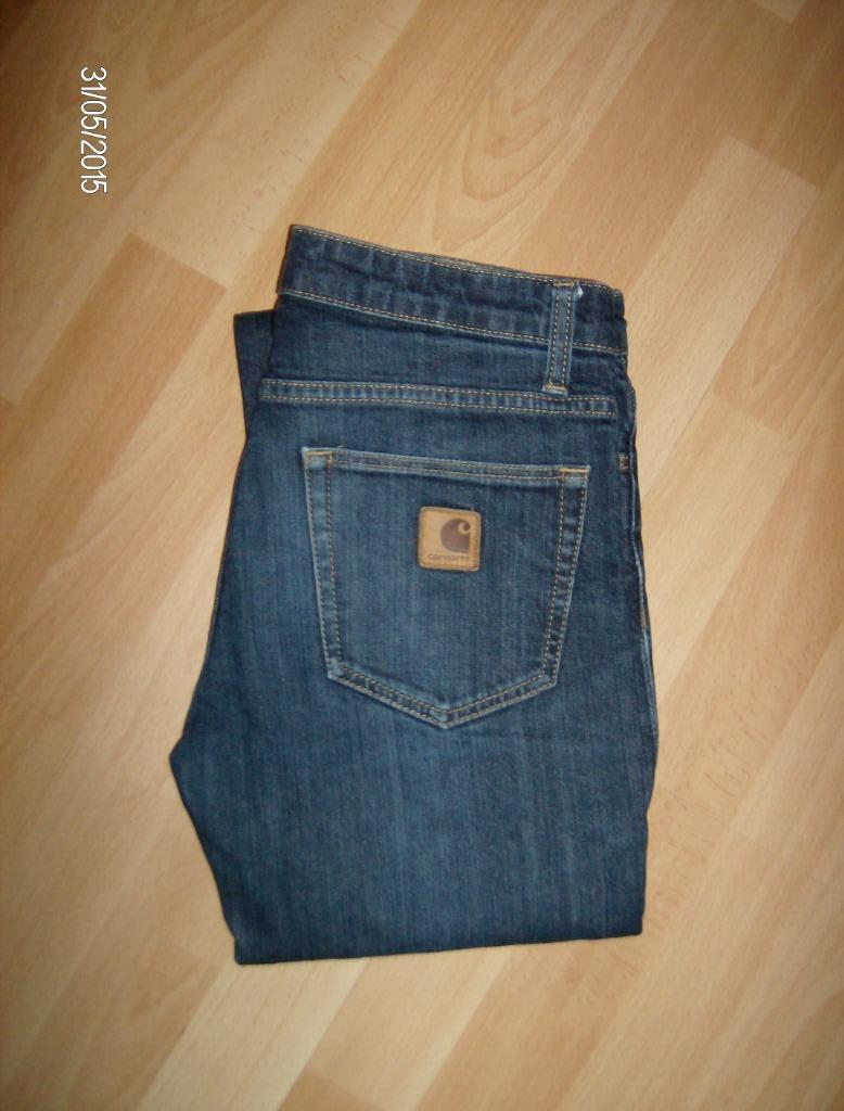 jeansbroek merk carhartt rebel pant - maat 26 x 32, Enlèvement ou Envoi, Porté, Carhartt