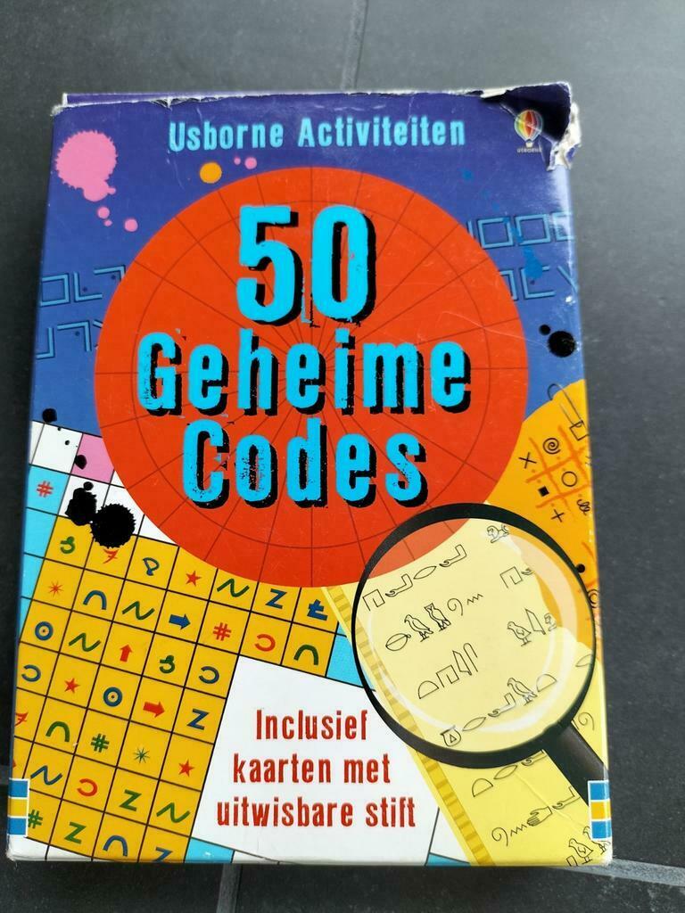 Usborne 50 geheime codes, Ophalen of Verzenden, Gebruikt