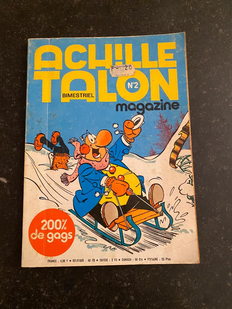 Achille Talon Magazine 2, Enlèvement ou Envoi, Utilisé, Greg