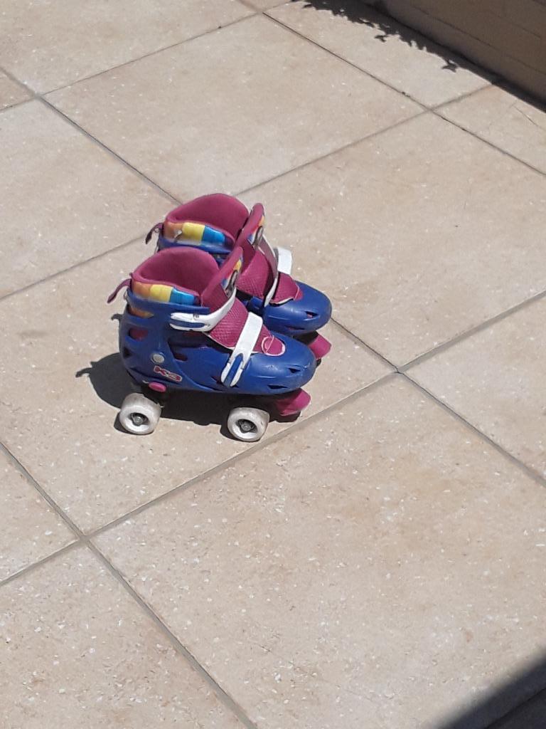 Rolschaatsen, Ophalen, Gebruikt