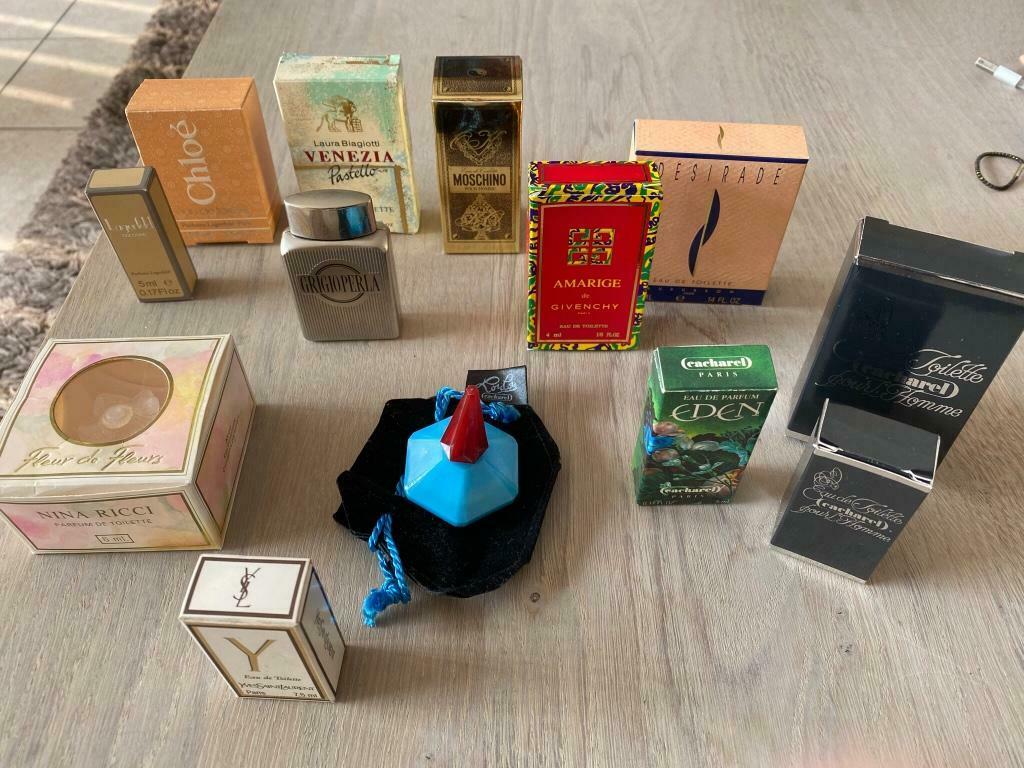 Flacons de parfum vintage, Collections, Collections Autre, Utilisé, Enlèvement