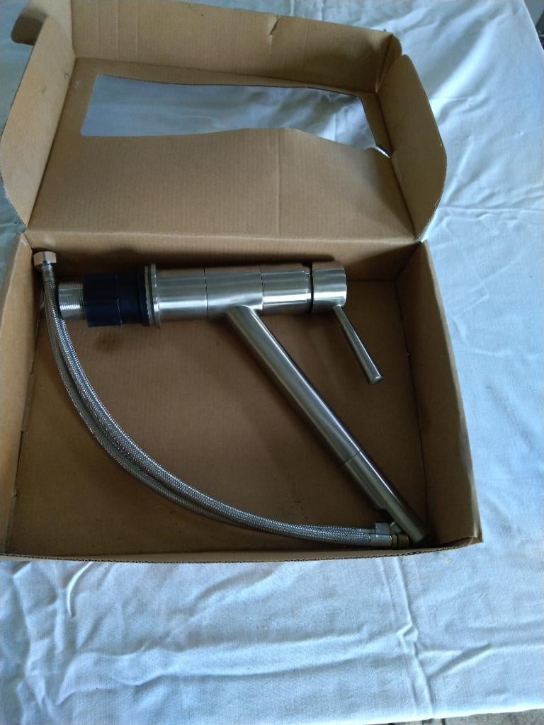 Mengkraan, Ophalen, Nieuw, Inox, Kraan