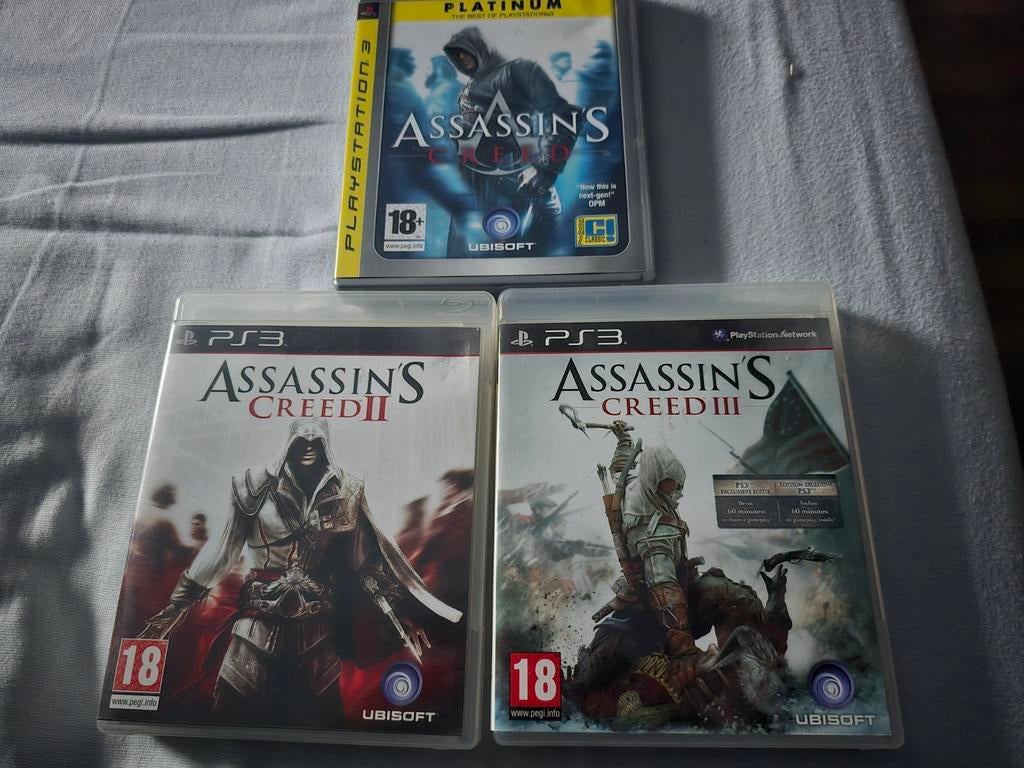 Collection Assassin's Creed I, II et III, Enlèvement ou Envoi, Comme neuf