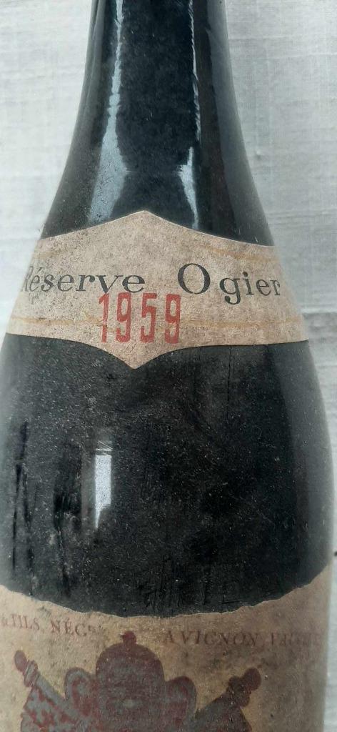 Ancienne  Château Neuf du Pape 1959, Verzamelen, Wijnen, Ophalen, Frankrijk, Nieuw, Rode wijn